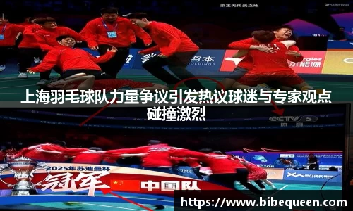 上海羽毛球队力量争议引发热议球迷与专家观点碰撞激烈